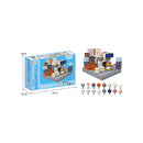 Blocos Magnéticos Cubos de Construção 125 peças – Brinquedo Educativo - TW883-54